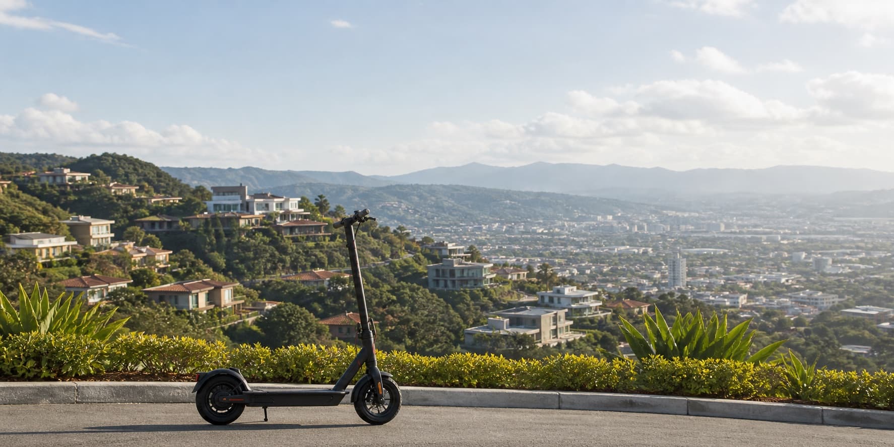 Escazu Scooters electricos route
