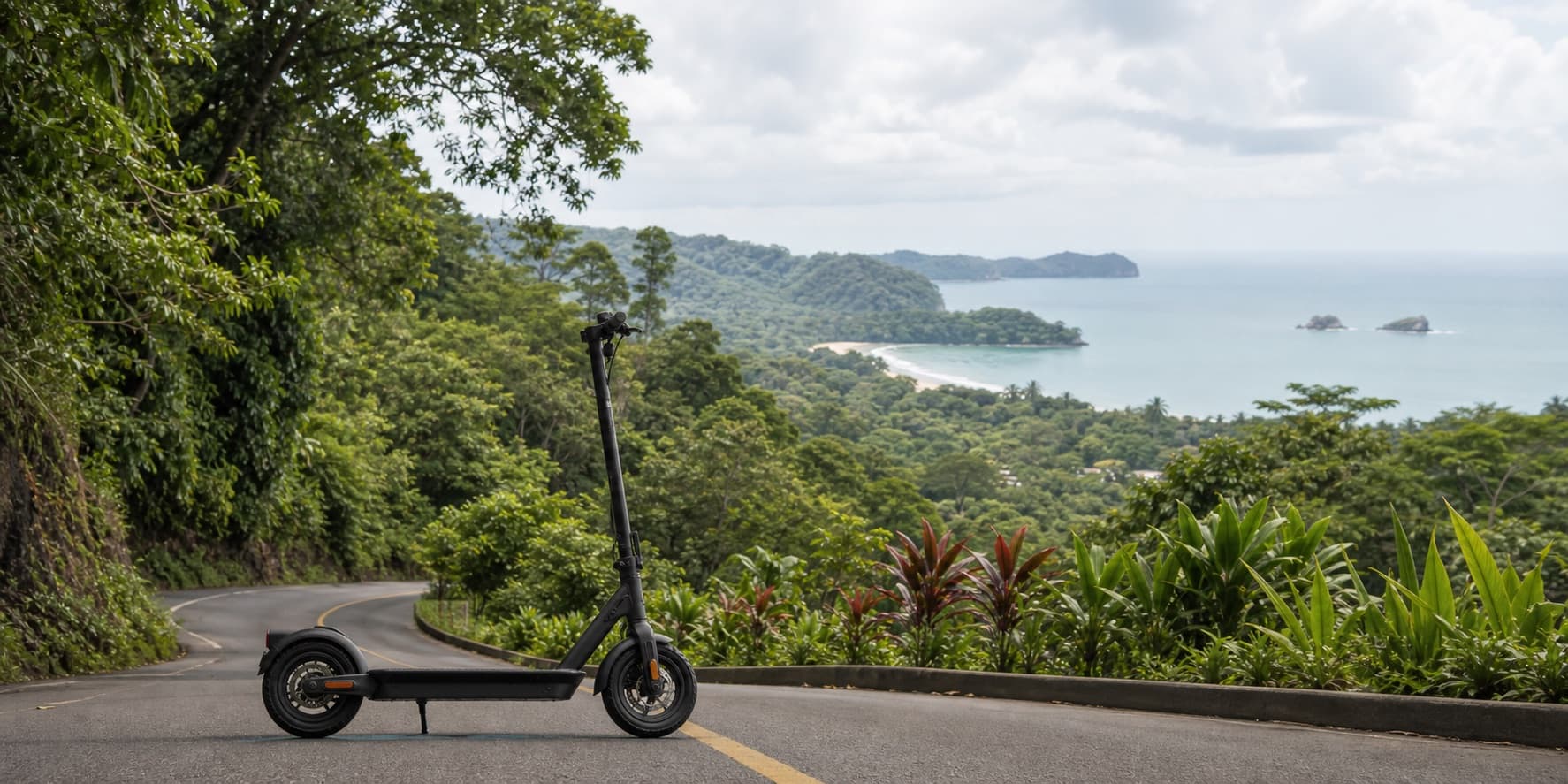 Manuel Antonio Scooters electricos route
