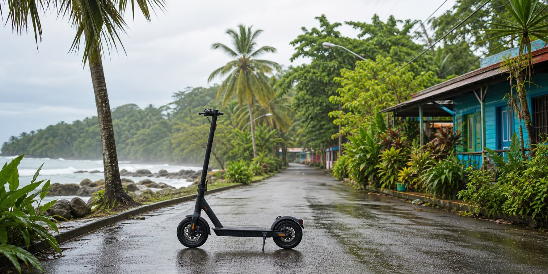 Puerto Viejo Scooters electricos route