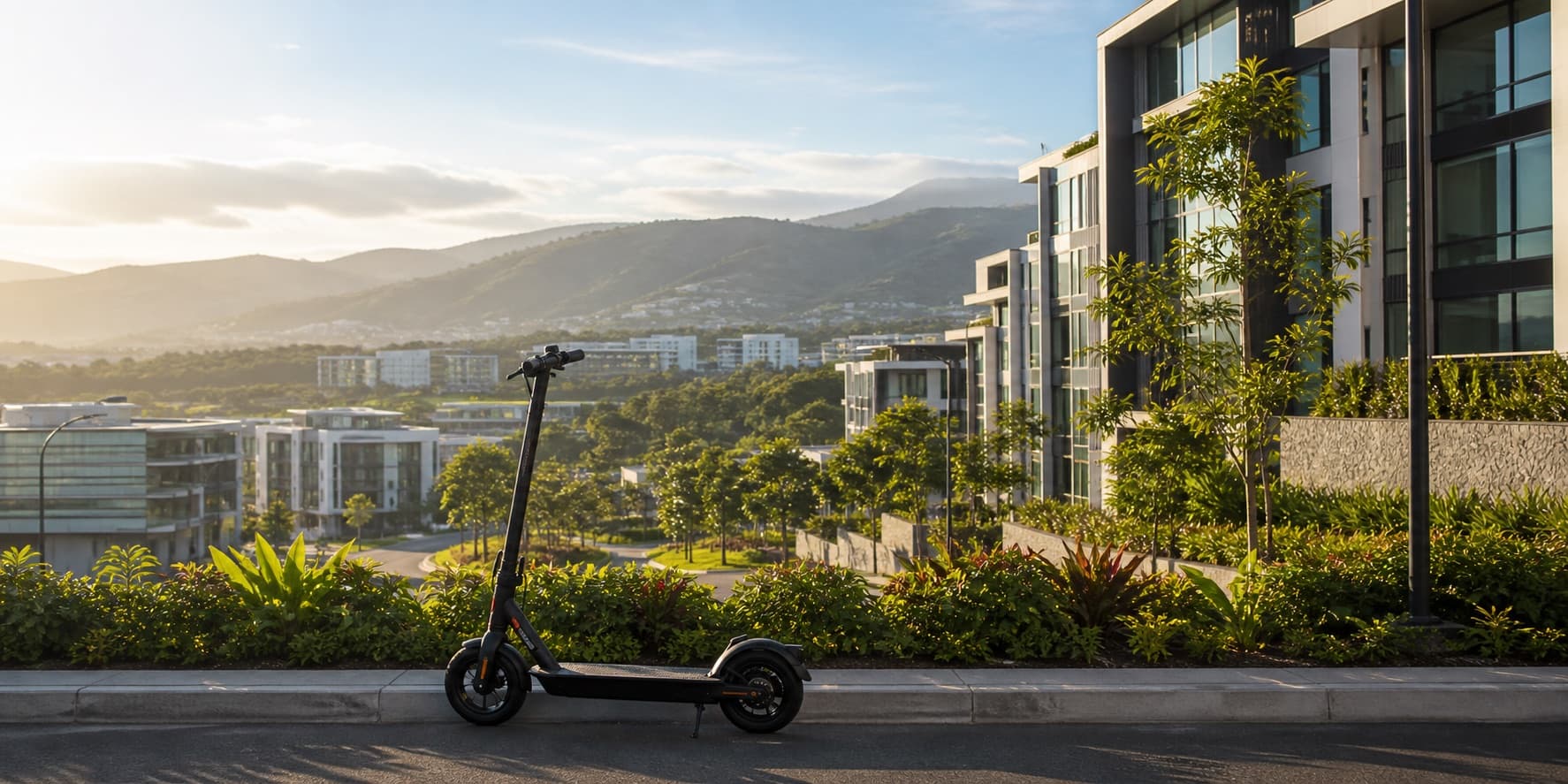 Santa Ana Scooters electricos route