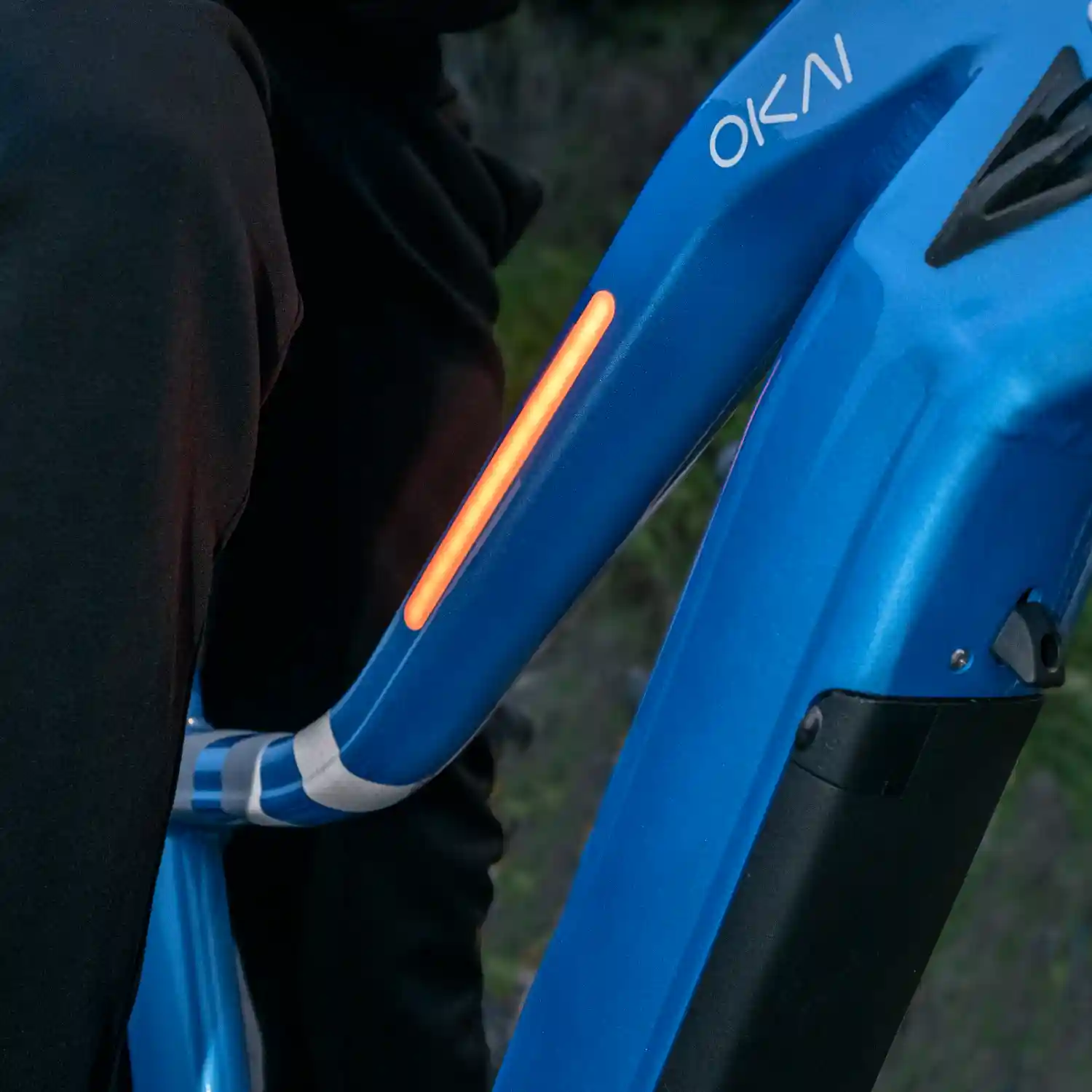 Frame, brakes, and safety setup