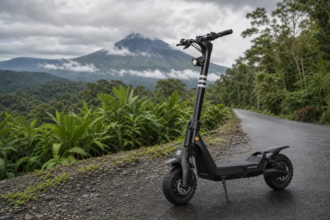 OKAI Panther ES800 built for Costa Rica conditions